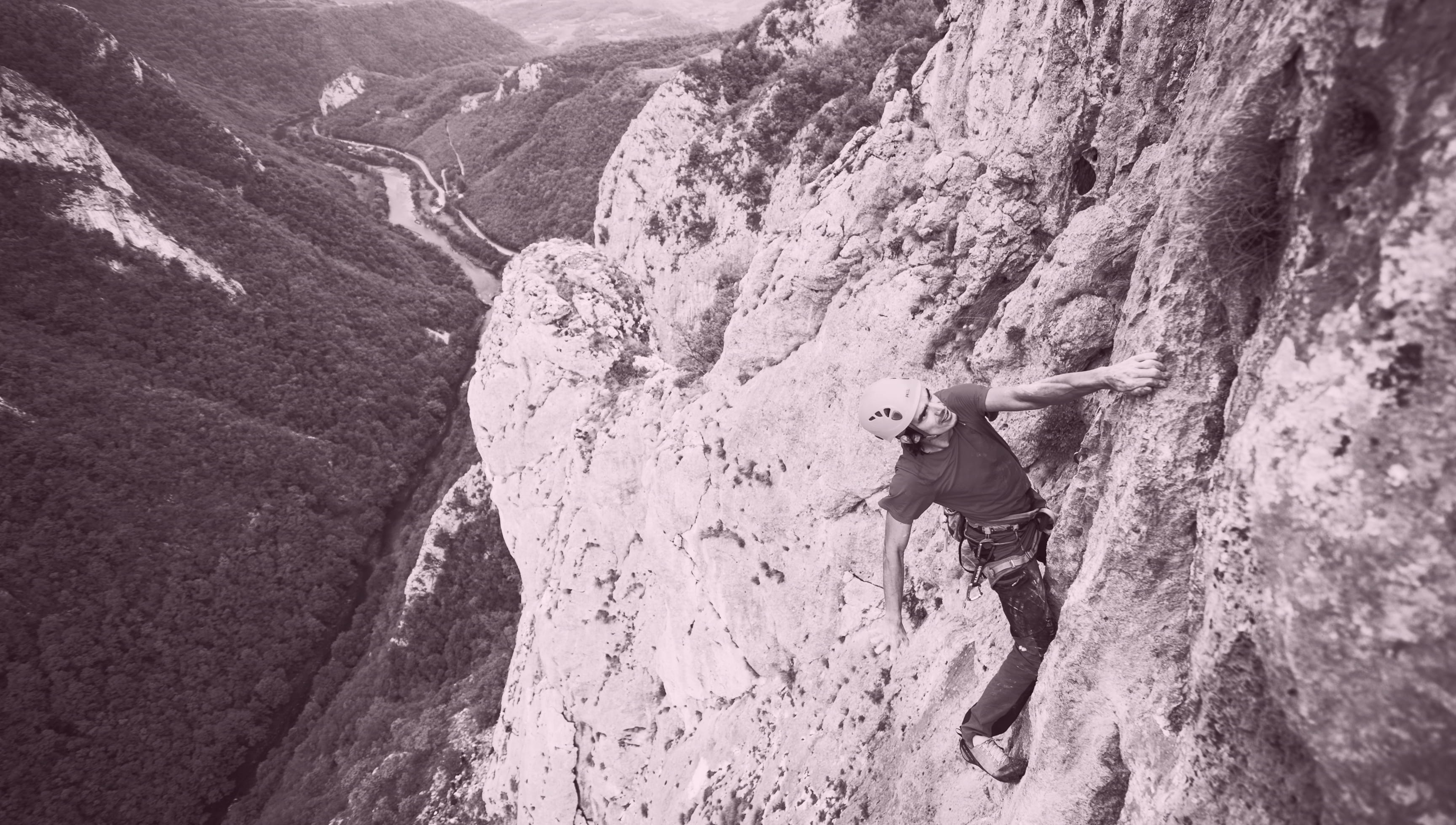 Mountain climbing